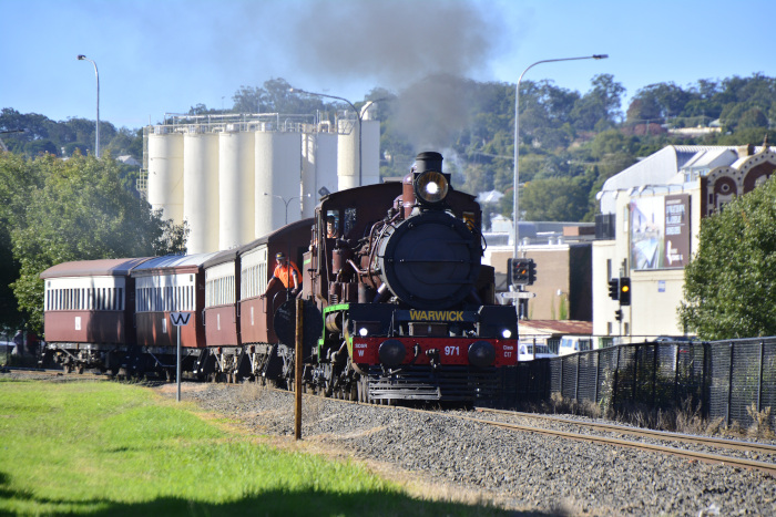 old steam train