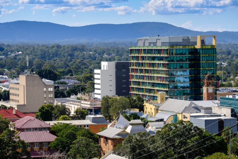 View of Ipswich, Queensland, Australia